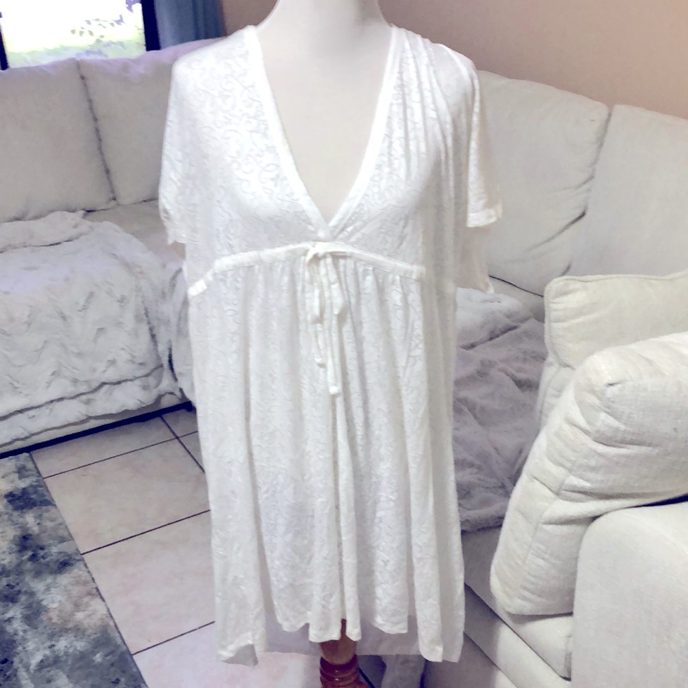 Womens St. John’s Bay sports Hooded dress Beach Cover up plus size 3x